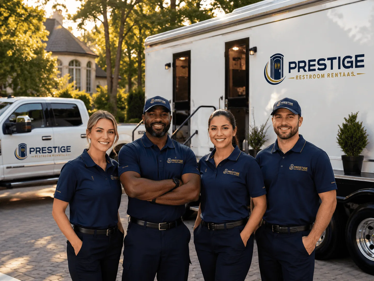 Trusted Luxury Portable Restrooms company in Yeaddiss, KY
